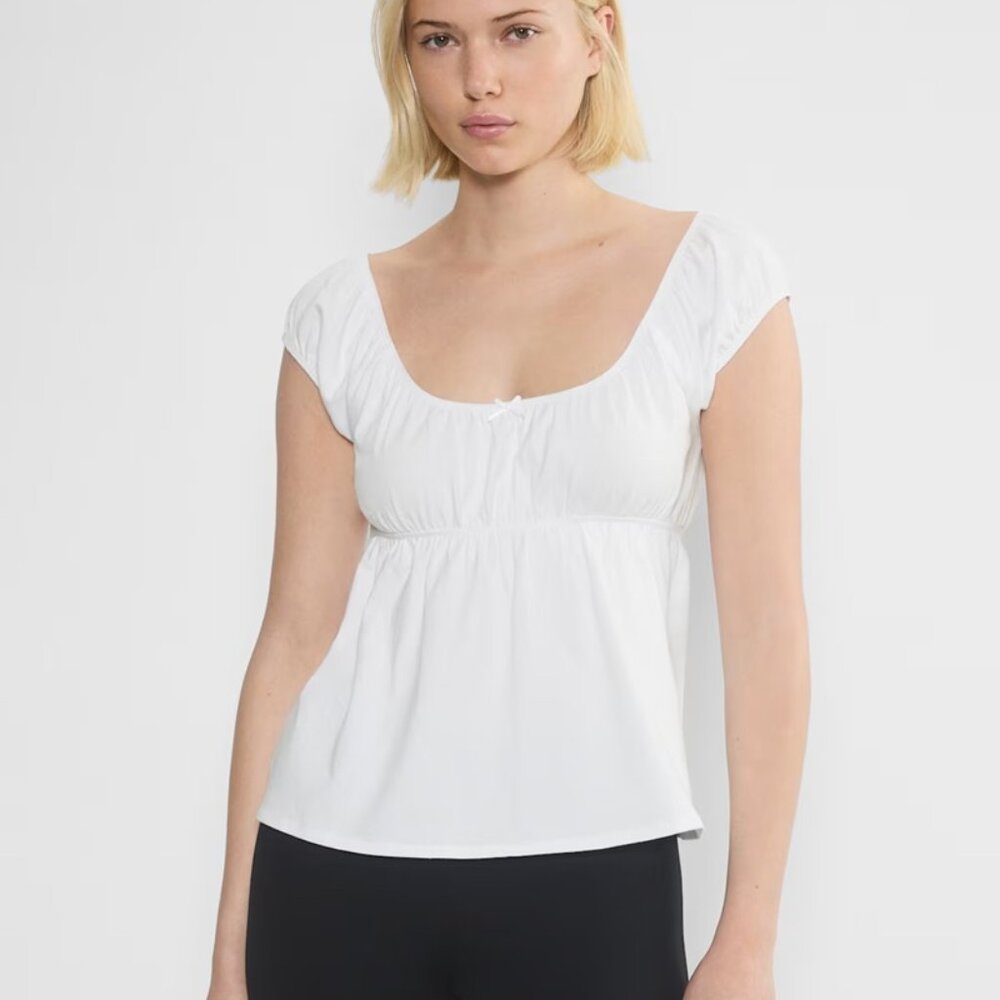 Aritzia Sunday Best CottonWhisk™ Museum Top Size Small